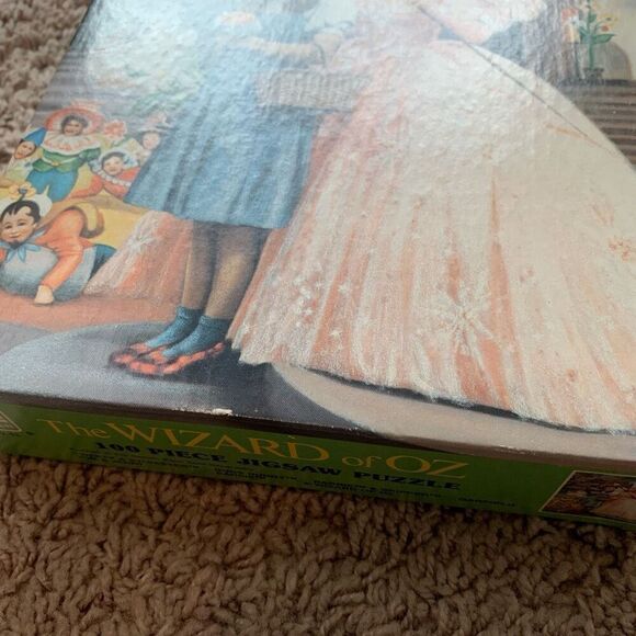Vintage 1980s Wizard of Oz Puzzle New Golden 1988 100 Pieces - Picture 2 of 6